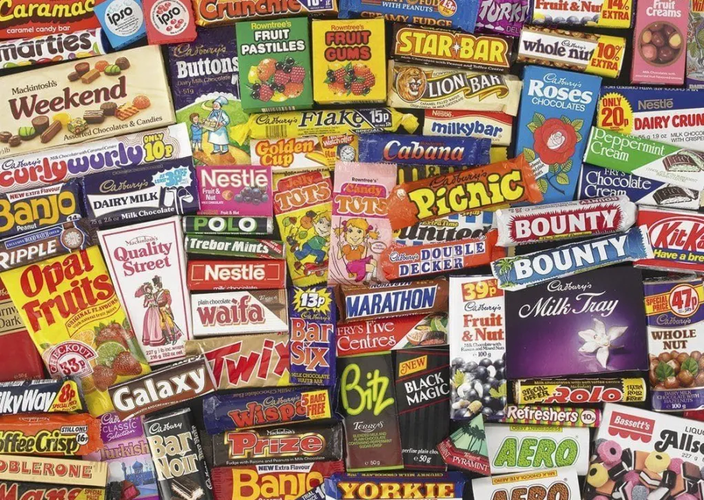 Gibsons 1000 Pieces* - 1980'S Sweet Memories - 1000 Piece Jigsaw Puzzle