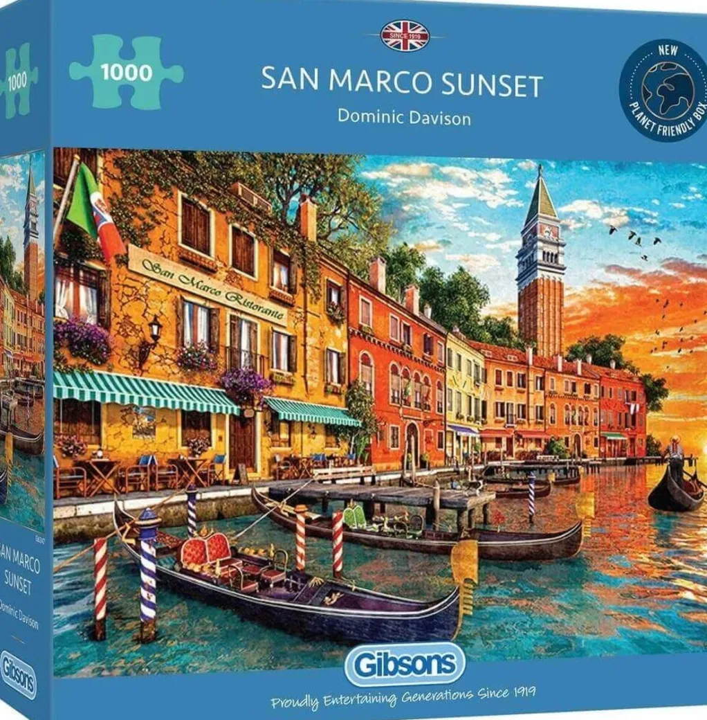 Gibsons 1000 Pieces* - San Marco Sunset - 1000 Piece Jigsaw Puzzle