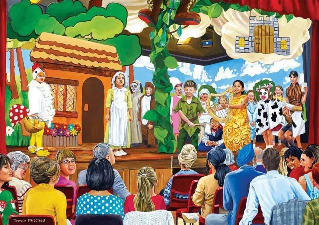 Gibsons 500 Pieces* - School Days - 4 X 500 Piece Jigsaw Puzzle