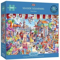 Gibsons 1000 Pieces* - Seaside Souvenirs - 1000 Piece Jigsaw Puzzle