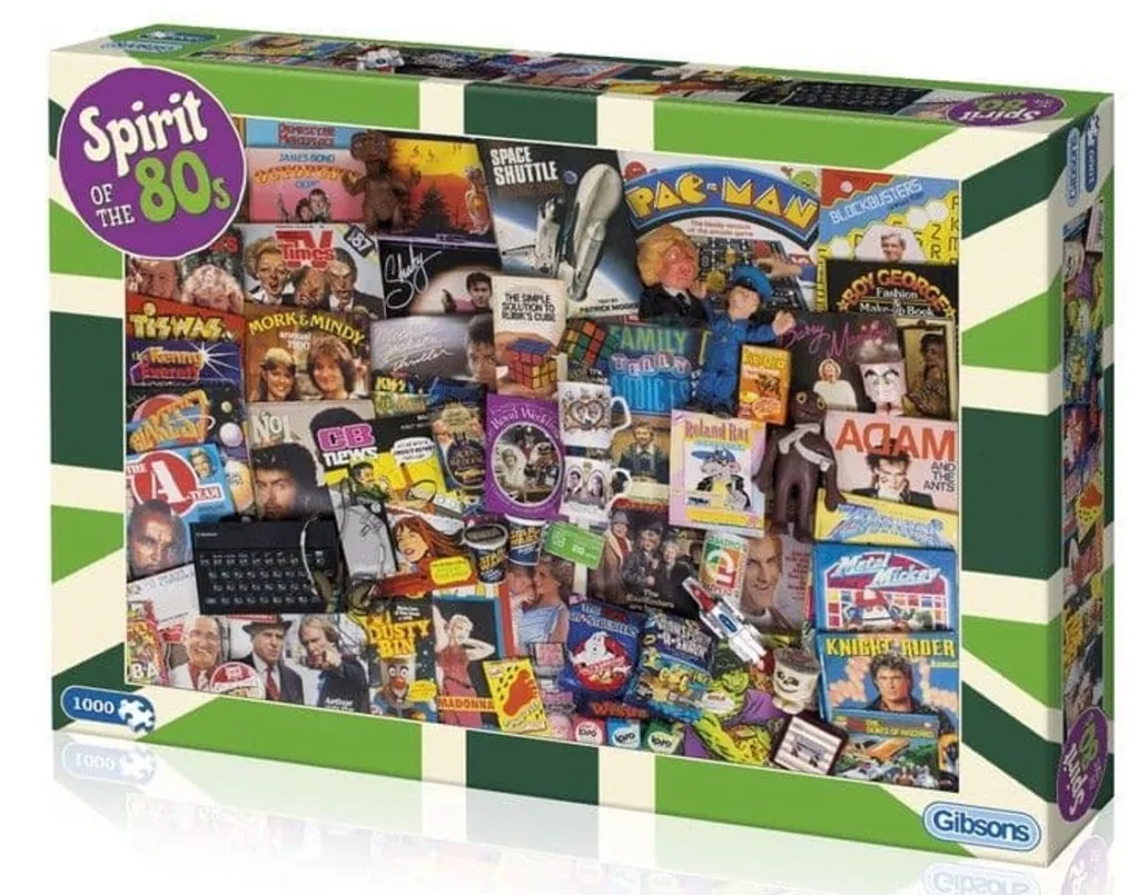 Gibsons 1000 Pieces* - Spirit Of The 80S - 1000 Piece Jigsaw Puzzle