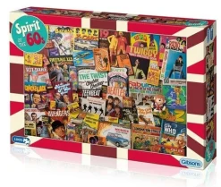 Gibsons 1000 Pieces* - Spirit Of The 60S - 1000 Piece Jigsaw Puzzle