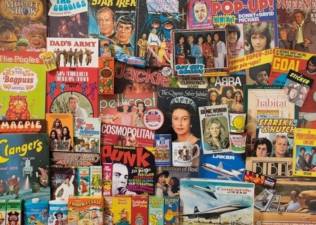 Gibsons 1000 Pieces* - Spirit Of The 70S - 1000 Piece Jigsaw Puzzle