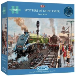 Gibsons 1000 Pieces* - Spotters At Doncaster - 1000 Piece Jigsaw Puzzle
