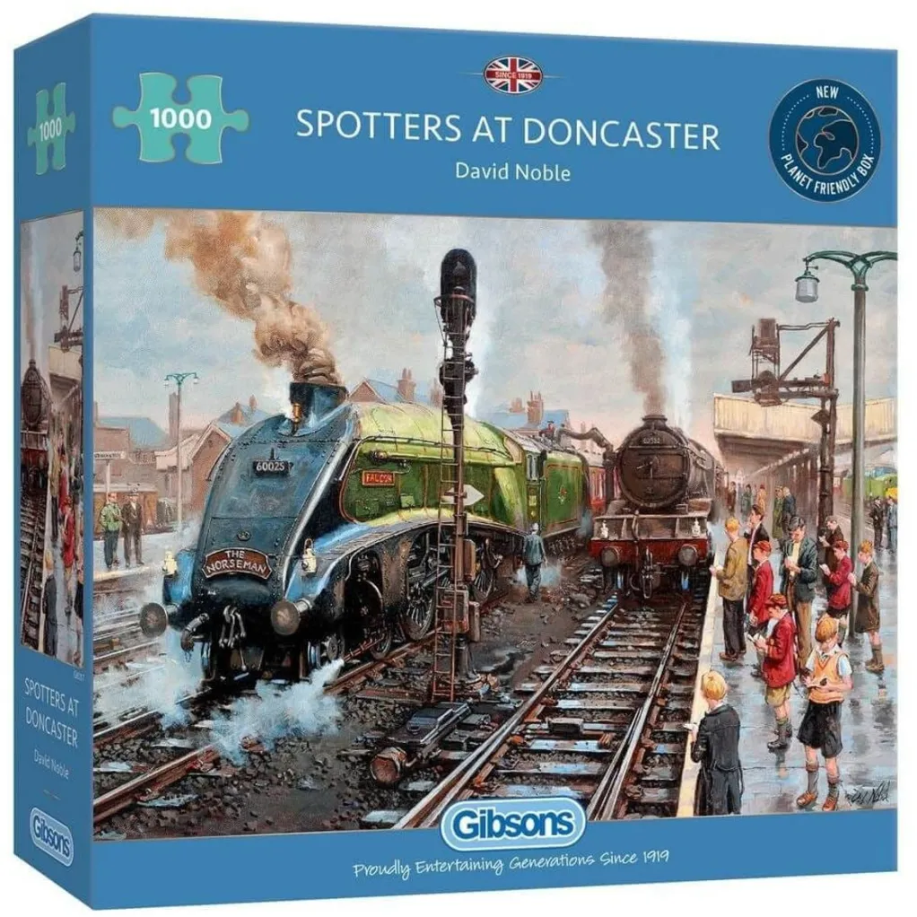 Gibsons 1000 Pieces* - Spotters At Doncaster - 1000 Piece Jigsaw Puzzle