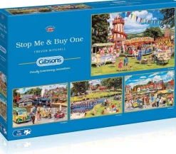 Gibsons 500 Pieces* - Stop Me & Buy One - 4 X 500 Piece Jigsaw Puzzle