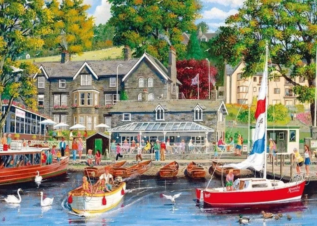 Gibsons 1000 Pieces* - Summer In Ambleside - 1000 Piece Jigsaw Puzzle