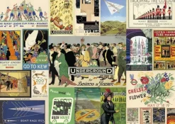 Gibsons 500 Pieces* - Tfl Heritage Poster - 500 Piece Jigsaw Puzzle