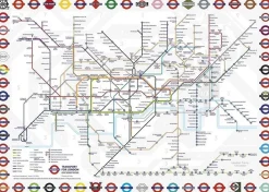 Gibsons 1000 Pieces* - Tfl London Underground Map - 1000 Piece Jigsaw Puzzle