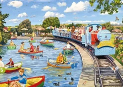Gibsons 1000 Pieces* - The Boating Lake - 1000 Piece Jigsaw Puzzle