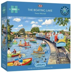 Gibsons 1000 Pieces* - The Boating Lake - 1000 Piece Jigsaw Puzzle