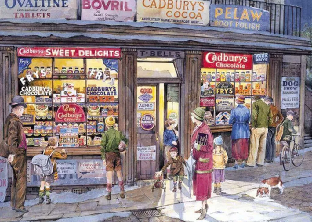 Gibsons 500 Pieces* - The Corner Shop - 500 Piece Jigsaw Puzzle