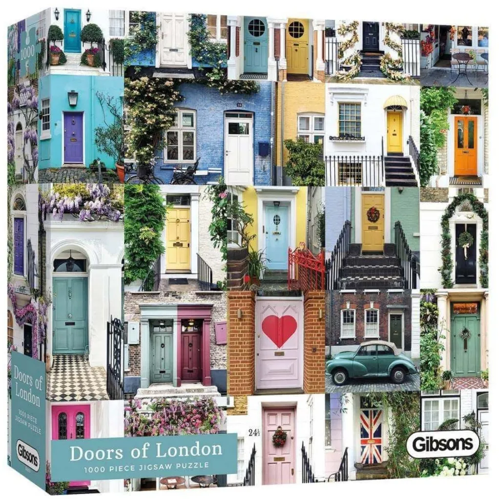 Gibsons 1000 Pieces* - The Doors Of London - 1000 Piece Jigsaw Puzzle