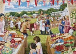 Gibsons 500 Pieces* - The Farmer'S Round - 4 X 500 Piece Jigsaw Puzzle
