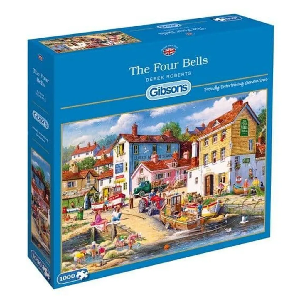 Gibsons 500 Pieces* - The Four Bells - 1000 Piece Jigsaw Puzzle