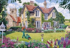 Gibsons 500 Pieces* - The Gardener'S Round - 4 X 500 Piece Jigsaw Puzzle