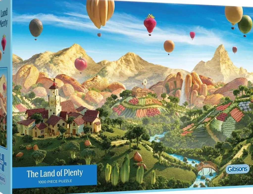 Gibsons 1000 Pieces* - The Land Of Plenty - 1000 Piece Jigsaw Puzzle