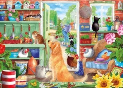 Gibsons 500 Pieces* - The Potting Bench - 1000 Piece Jigsaw Puzzle