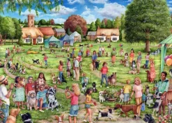 Gibsons 1000 Pieces* - The Village Dog Show - 1000 Piece Jigsaw Puzzle