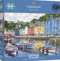 Gibsons 1000 Pieces* - Tobermory - 1000 Piece Jigsaw Puzzle