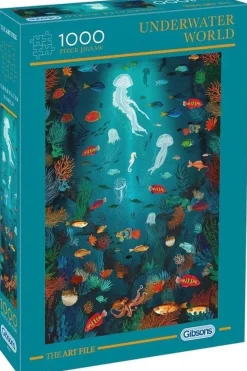 Gibsons 1000 Pieces* - Underwater World - 1000 Piece Jigsaw Puzzle
