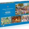 Gibsons 500 Pieces* - Village Celebrations - 4 X 500 Piece Jigsaw Puzzle