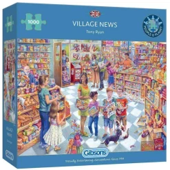 Gibsons 1000 Pieces* - Village News - 1000 Piece Jigsaw Puzzle