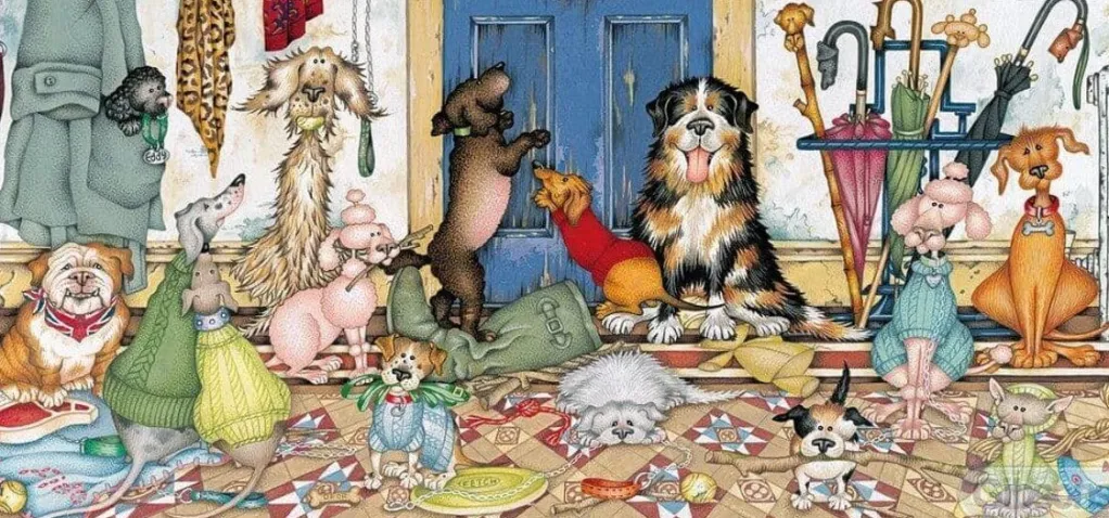 Gibsons 636 Pieces* - Walkies - 636 Piece Jigsaw Puzzle