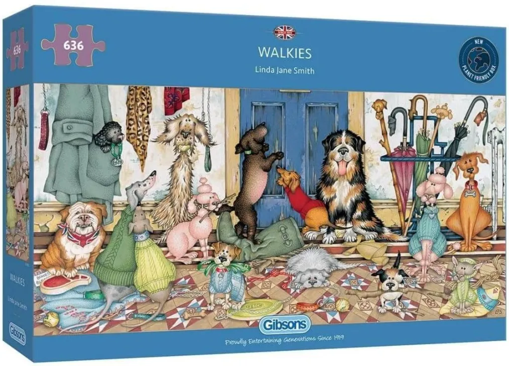 Gibsons 636 Pieces* - Walkies - 636 Piece Jigsaw Puzzle