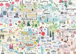 Gibsons 1000 Pieces* - Wanderlust - 1000 Piece Jigsaw Puzzle