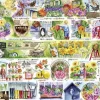 Gibsons 500 Pieces* - Wheelbarrows & Wellies - 1000 Piece Jigsaw Puzzle