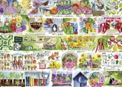 Gibsons 500 Pieces* - Wheelbarrows & Wellies - 1000 Piece Jigsaw Puzzle