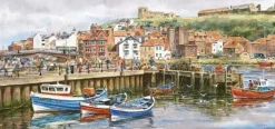 Gibsons 636 Pieces* - Whitby Harbour - 636 Piece Jigsaw Puzzle