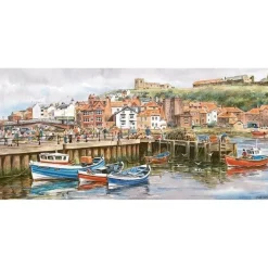 Gibsons 636 Pieces* - Whitby Harbour - 636 Piece Jigsaw Puzzle
