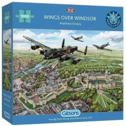 Gibsons 1000 Pieces* - Wings Over Windsor - 1000 Piece Jigsaw Puzzle