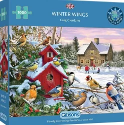 Gibsons 1000 Pieces* - Winter Wings - 1000 Piece Jigsaw Puzzle