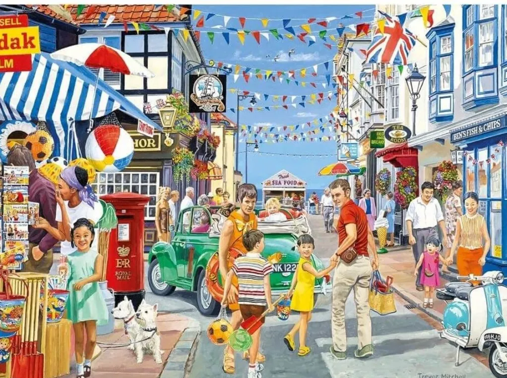 Gibsons 500 Pieces* - Wish You Were Here - 4 X 500 Piece Jigsaw Puzzle