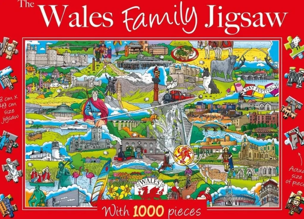 Gifted 1000 Pieces* - Wales Family - 1000 Piece Jigsaw Puzzle