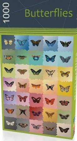 Gorgeous Games 1000 Pieces* - Butterflies - 1000 Piece Jigsaw Puzzle