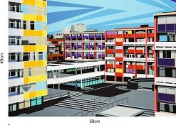 Gorgeous Games 1000 Pieces* - Golden Lane Estate - 1000 Piece Jigsaw Puzzle