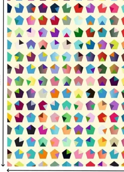 Gorgeous Games 1000 Pieces* - Pentagons - 1000 Piece Jigsaw Puzzle