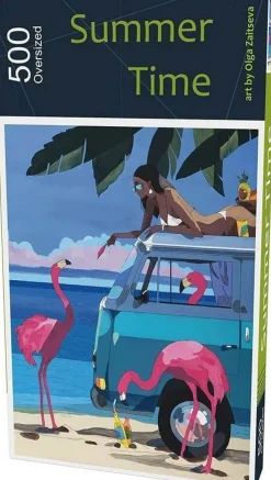 Gorgeous Games Extra Large Pieces* - Summer Time - 500Xl Piece Jigsaw Puzzle