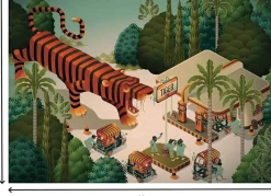 Gorgeous Games 1000 Pieces* - Tiger Tiger - 1000 Piece Jigsaw Puzzle