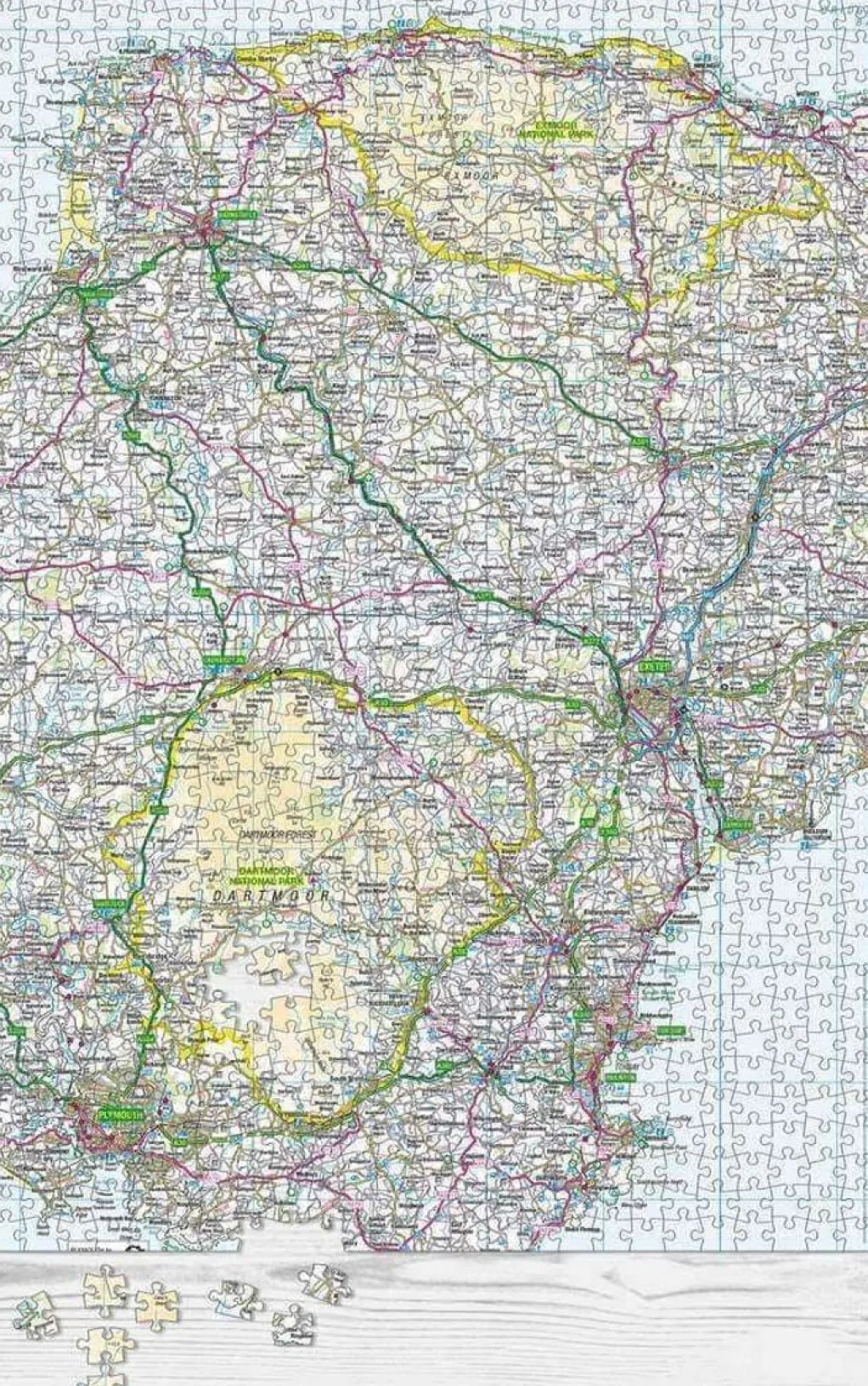 Great British Jigsaws 1000 Pieces* - Dartmoor - Exmoor - 1000 Piece Jigsaw Puzzle