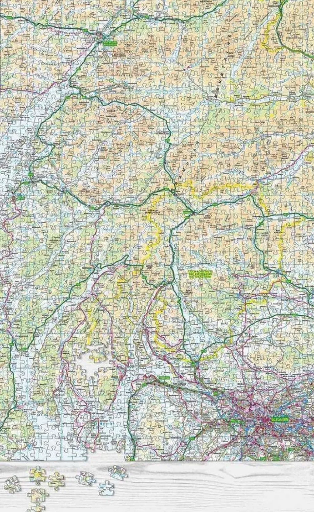 Great British Jigsaws 1000 Pieces* - Loch Lomond - Trossachs - 1000 Piece Jigsaw Puzzle