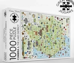 Great British Jigsaws 1000 Pieces*Great British Puzzles - Cumbria & The Lake District - 1000 Piece Jigsaw Puzzle