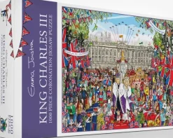 Great British Jigsaws 1000 Pieces*Great British Puzzles - King Charles Iii Coronation - 1000 Piece Jigsaw Puzzle