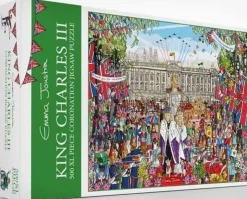 Great British Jigsaws Extra Large Pieces*Great British Puzzles - King Charles Iii Coronation - 500Xl Piece Jigsaw Puzzle