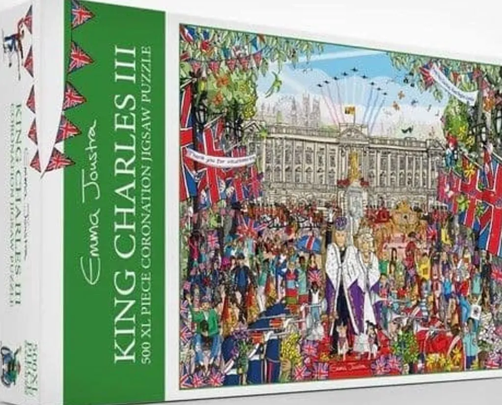 Great British Jigsaws Extra Large Pieces*Great British Puzzles - King Charles Iii Coronation - 500Xl Piece Jigsaw Puzzle