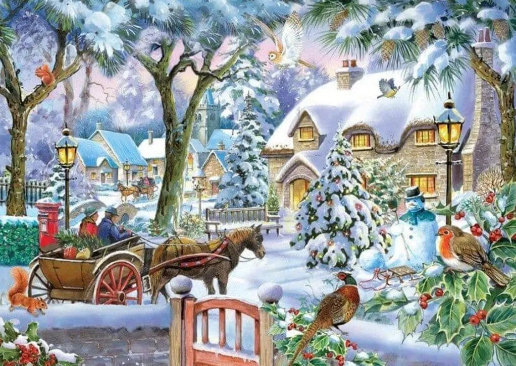 House of Puzzles Extra Large Pieces* - Almost Home - 500Xl Piece Jigsaw Puzzle
